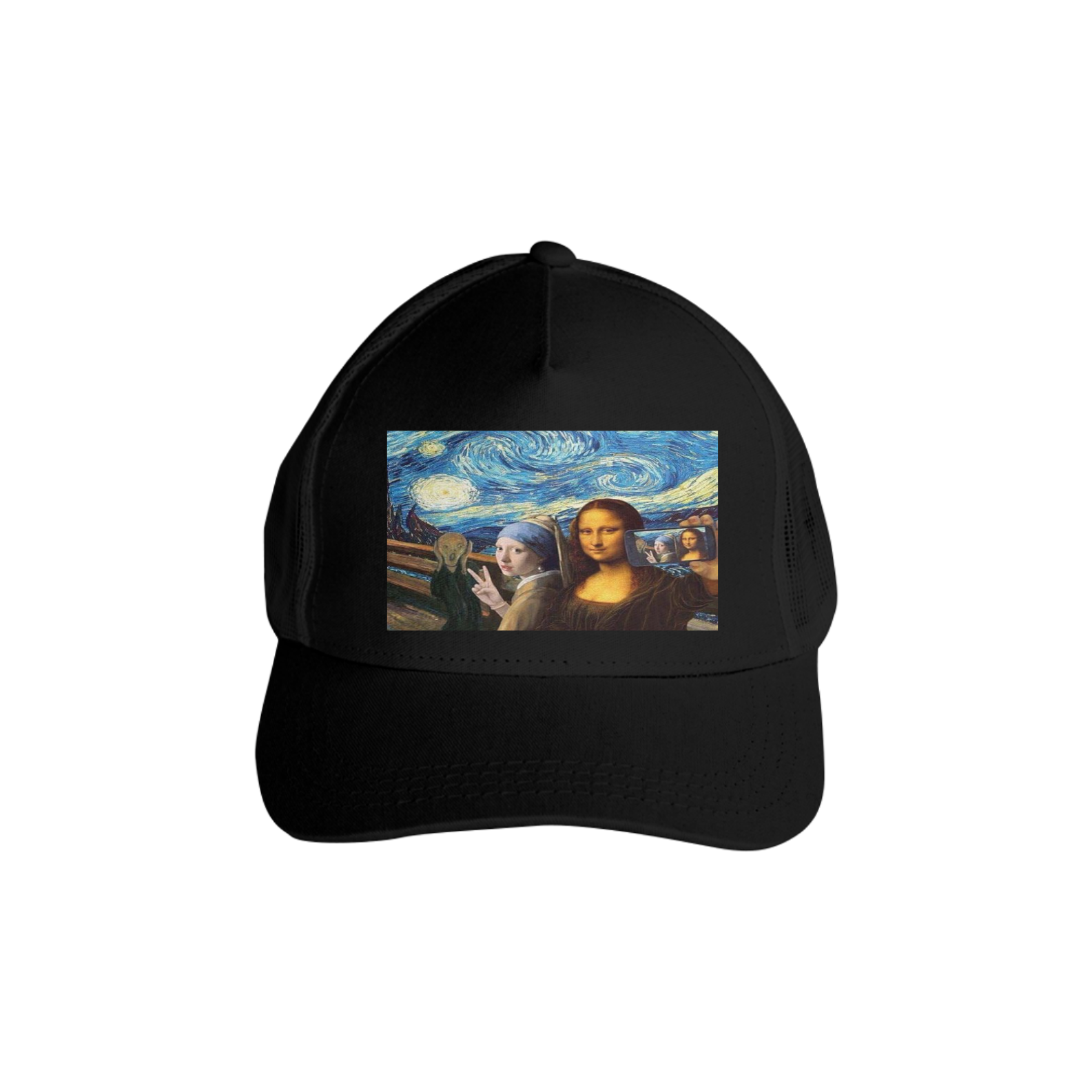 Nome do produto: Boné Selfie Monalisa