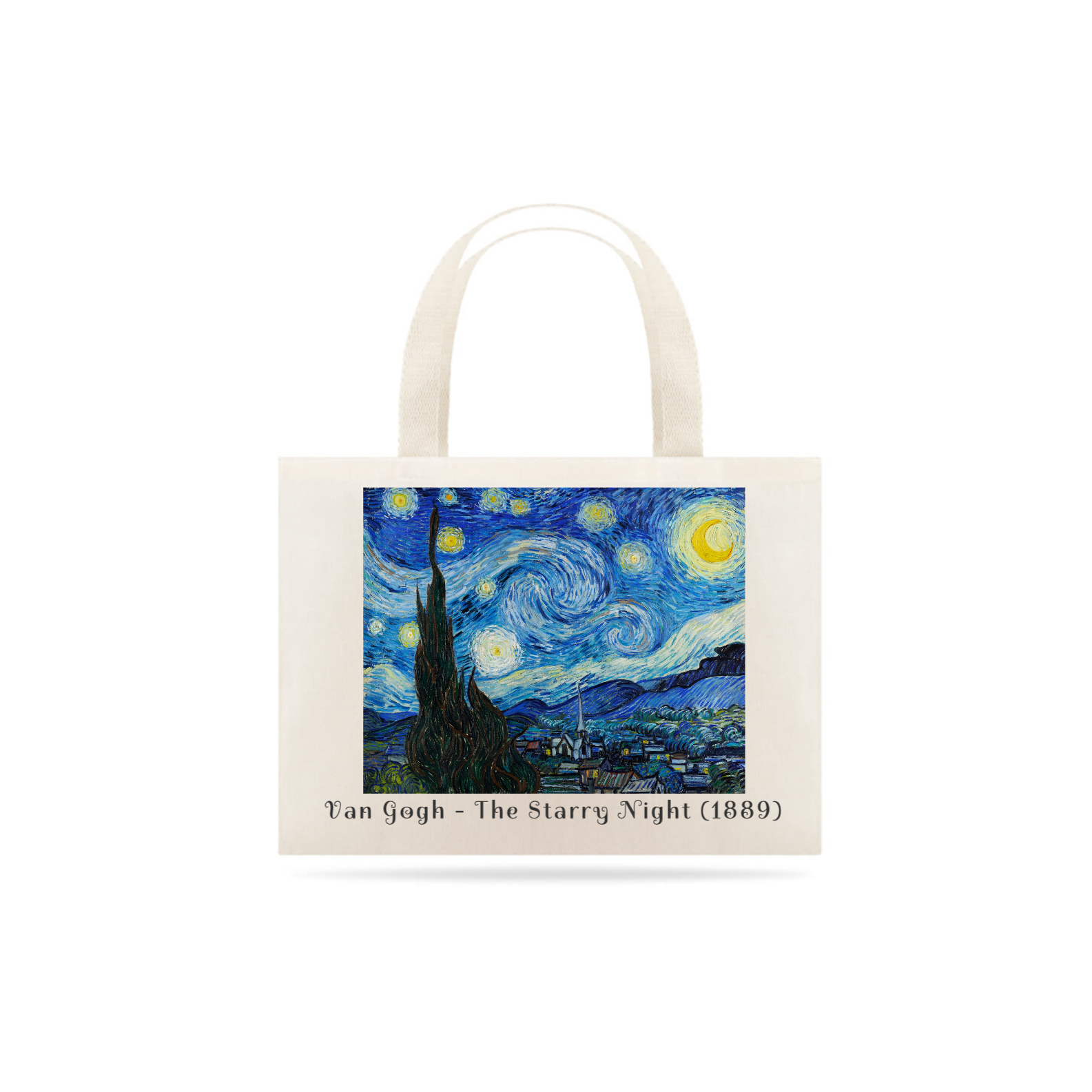 Nome do produto: Ecobag Van Gogh Noite Estrelada 