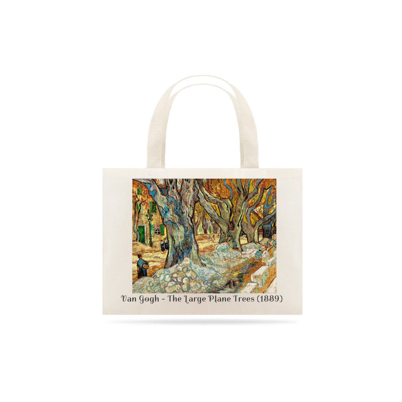 Nome do produto: Ecobag Van Gogh - Árvores de grandes Planos 