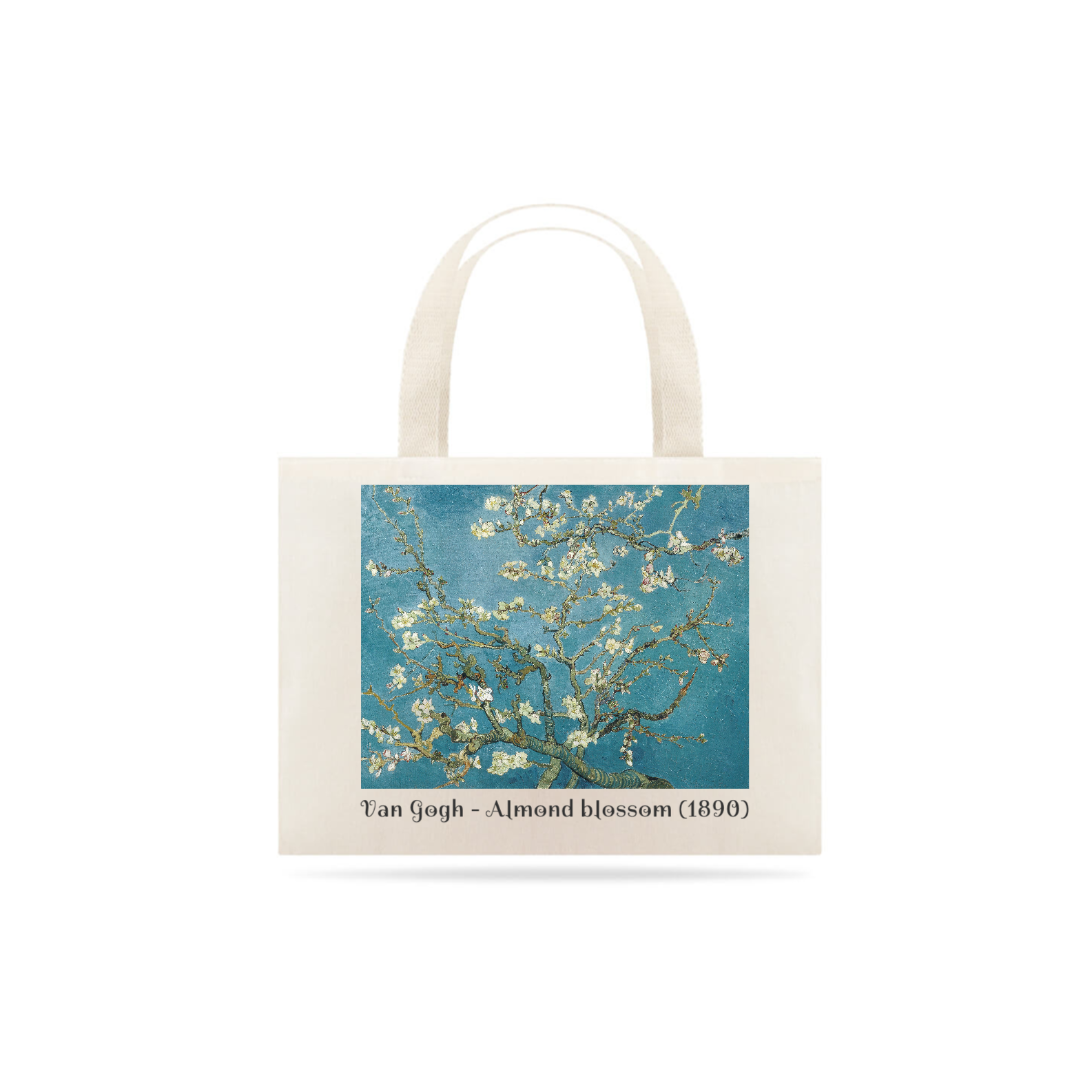 Nome do produto: Ecobag Van Gogh - Flor de amêndoa 