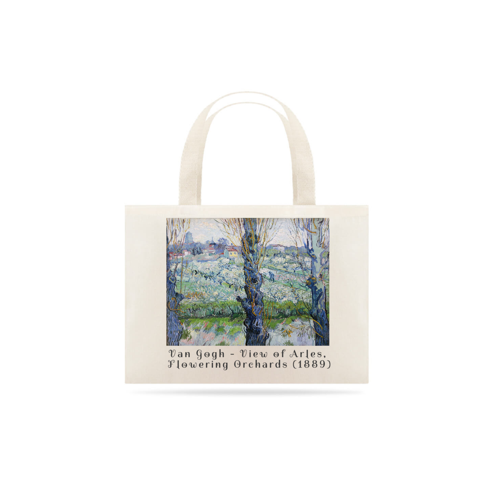 Nome do produto: Ecobag Van Gogh - Pomares floridos