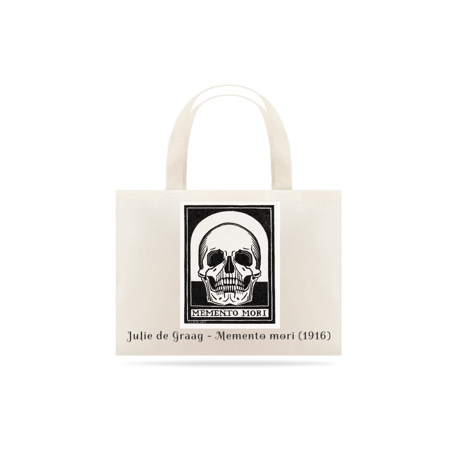Nome do produto: Ecobag Julie de Graag - Memento Mori