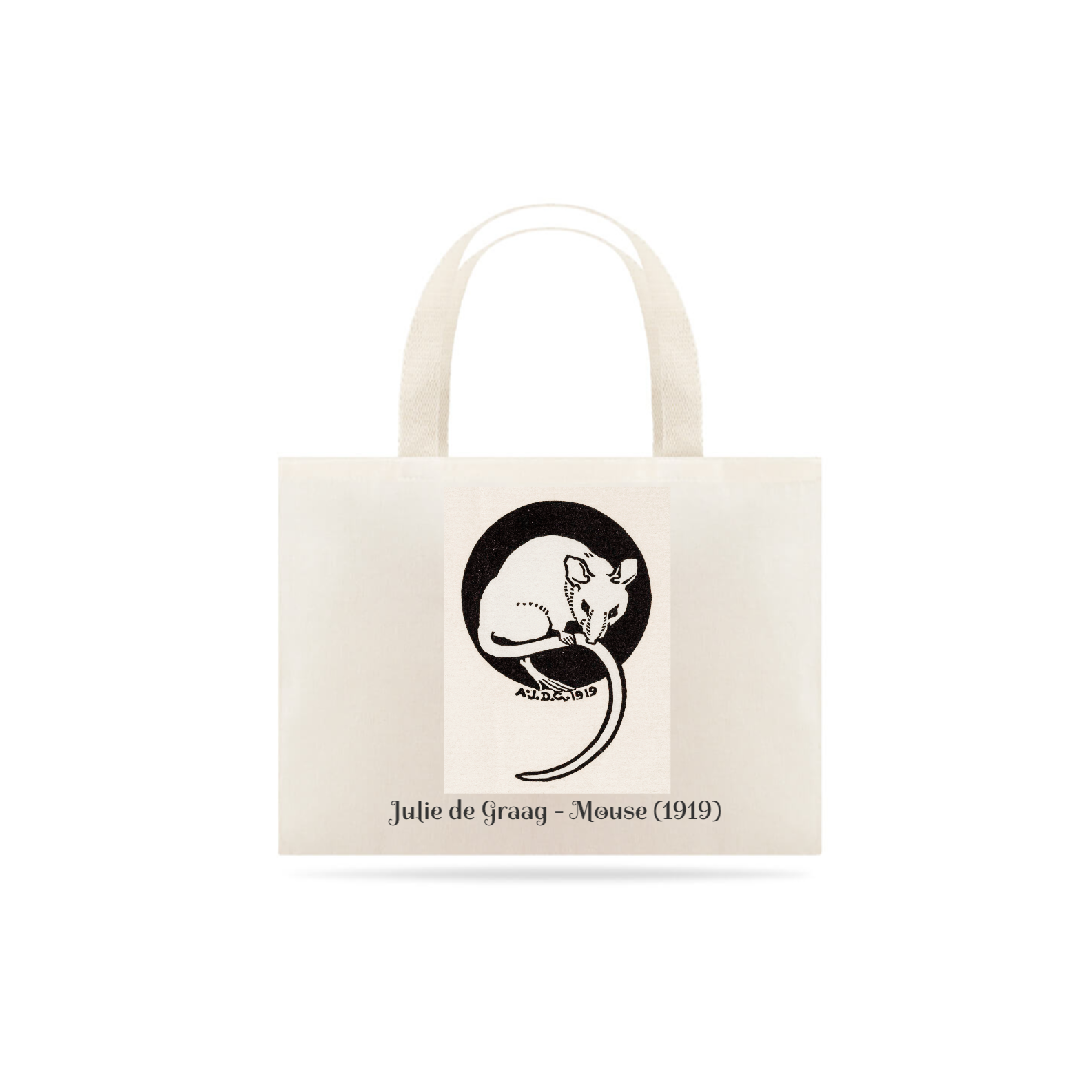 Nome do produto: Ecobag Julie de Graag - Camundongo