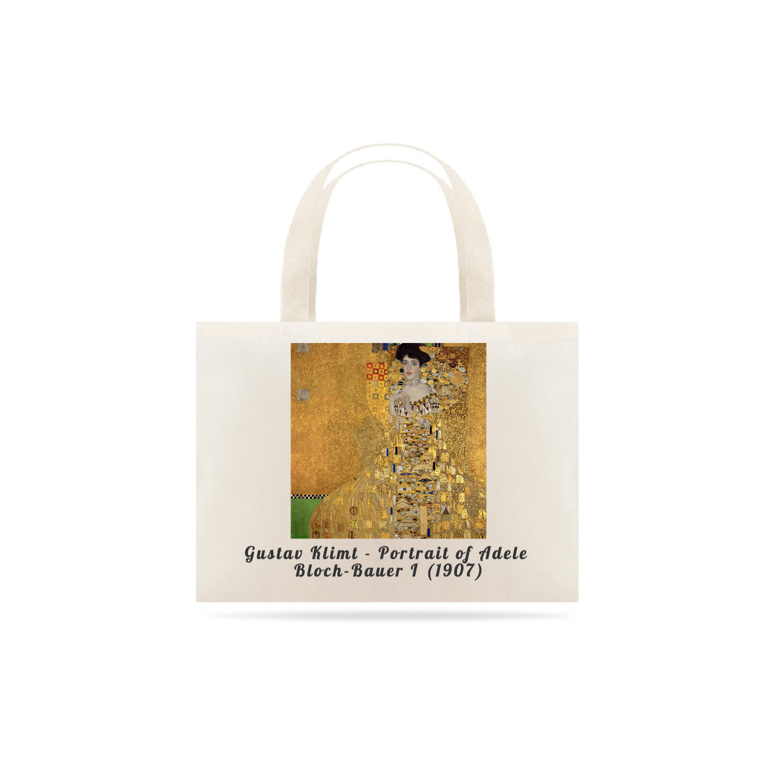 Nome do produto: Ecobag Gustav Klimt - Retrato de Adele 1
