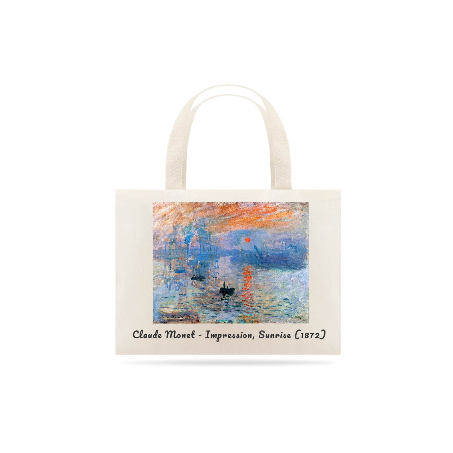 Nome do produto: Ecobags Claude Monet - Impressão, Alvorecer