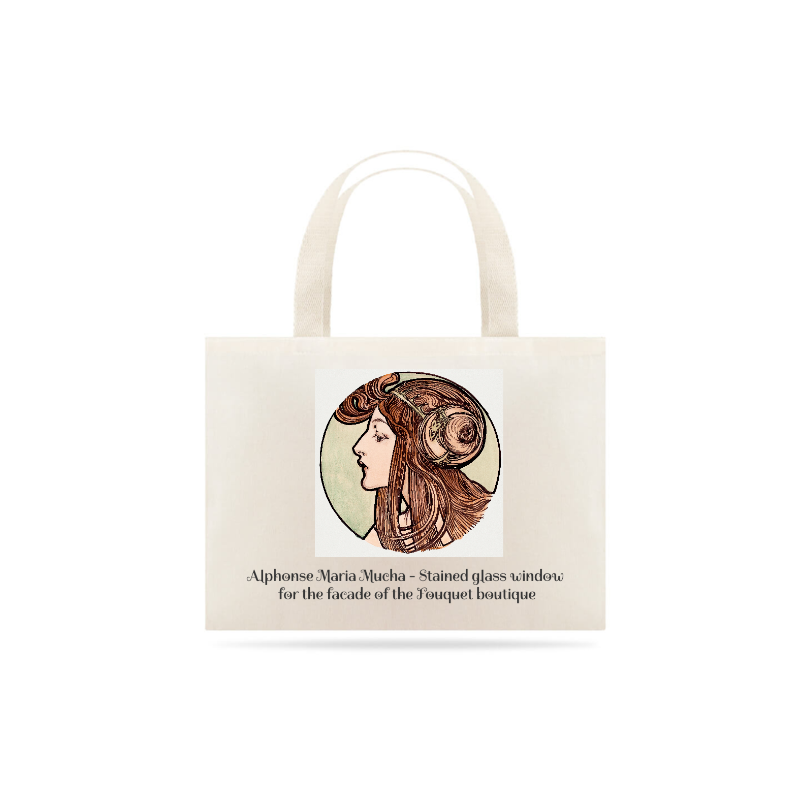Nome do produto: Ecobag Alphonse Maria Mucha - Vitral para fachada da boutique Fouquet 4
