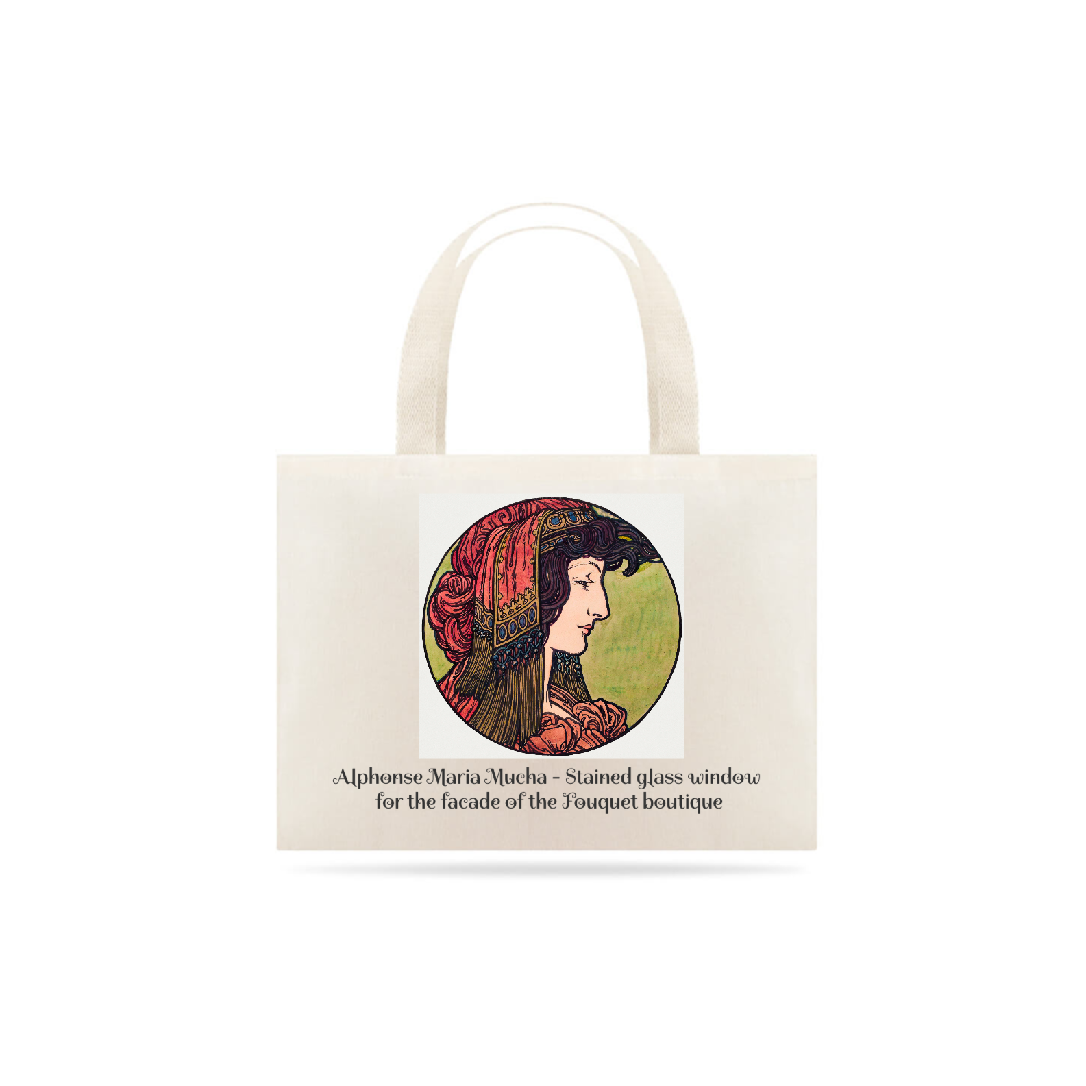 Nome do produto: Ecobag Alphonse Maria Mucha - Vitral para fachada da boutique Fouquet 7