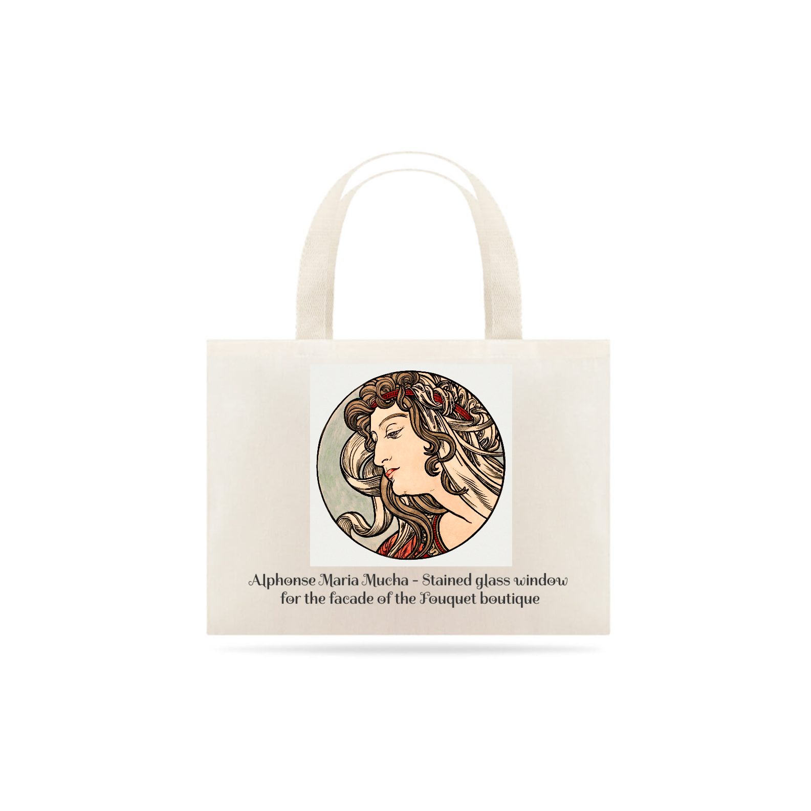 Nome do produto: Ecobag Alphonse Maria Mucha - Vitral para fachada da boutique Fouquet 8