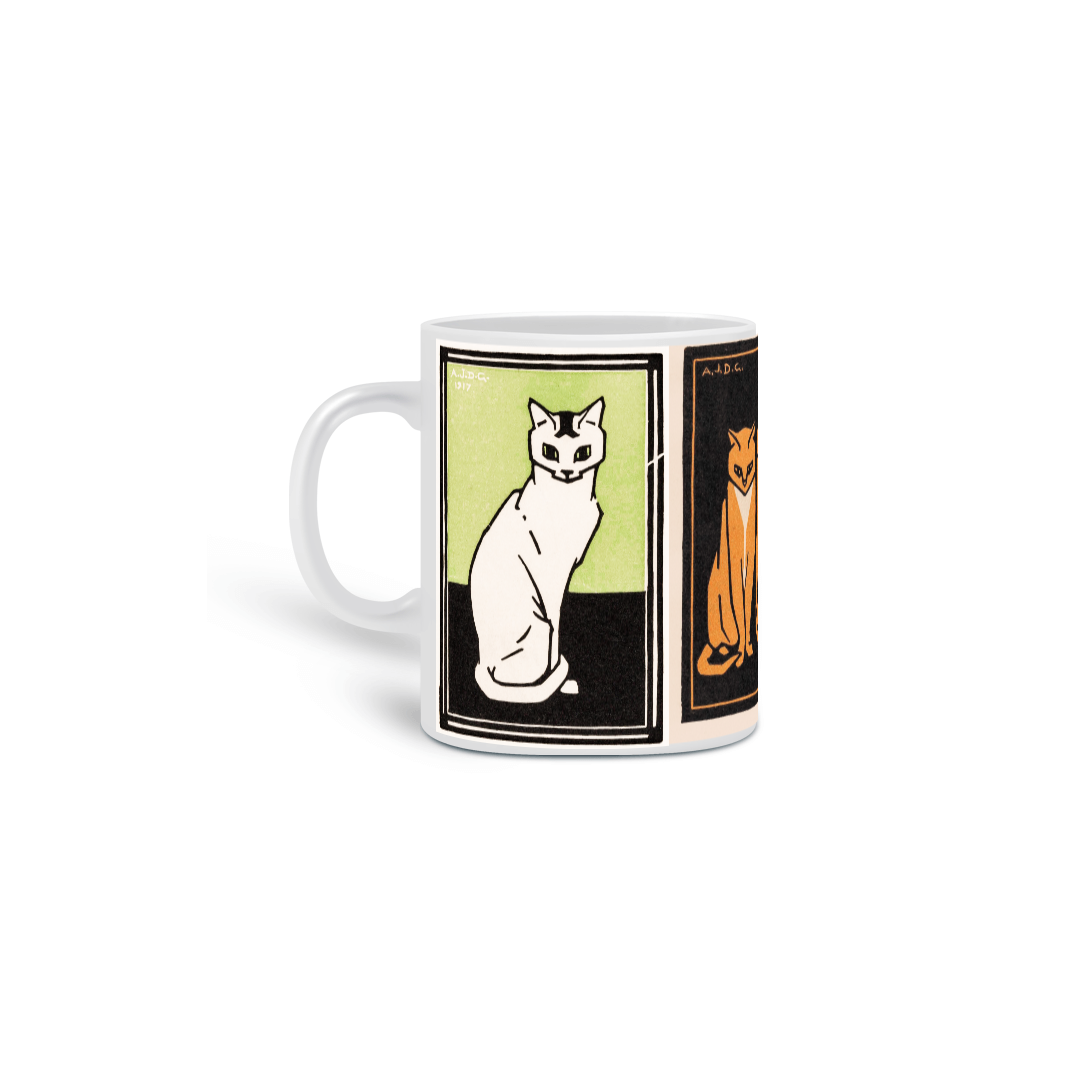 Nome do produto: Caneca Julie de Graag - Gatos