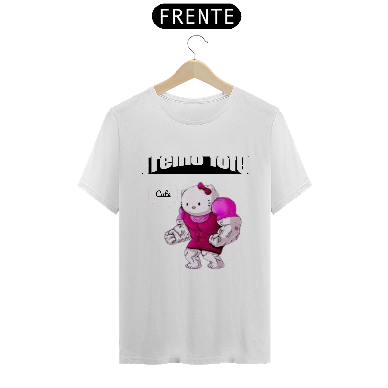 Nome do produto: Camiseta Treino Fofo  T-Shirt Classic