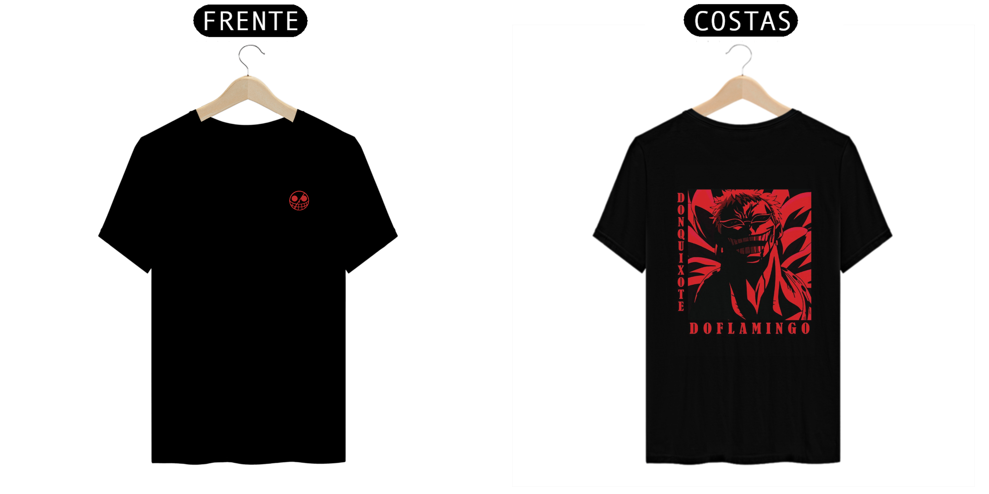 Nome do produto: Camiseta Donquixote Doflamingo Modelo T-Shirt Classic