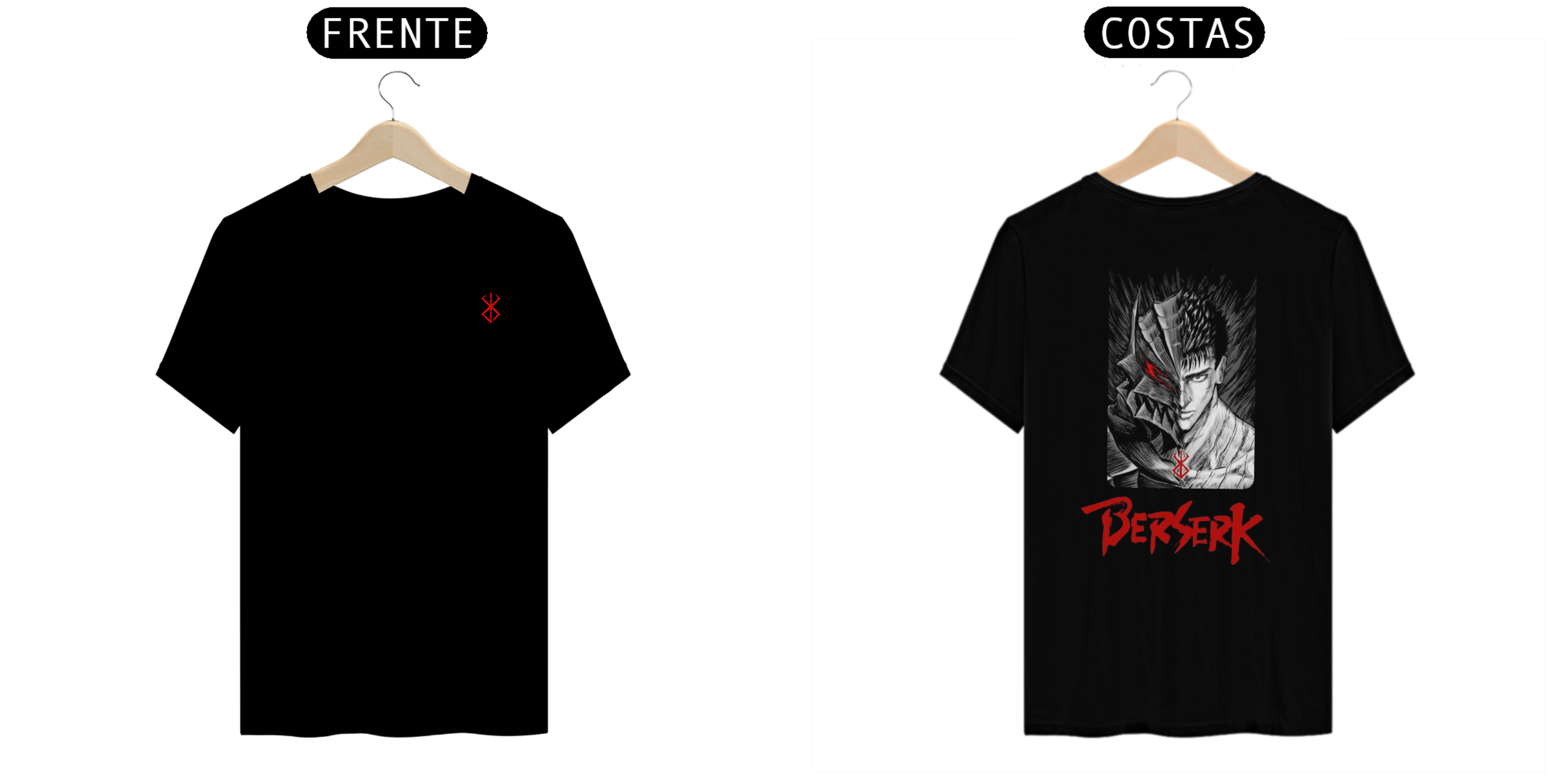 Nome do produto: Camiseta Fúria Bersek Modelo T-Shirt Classic