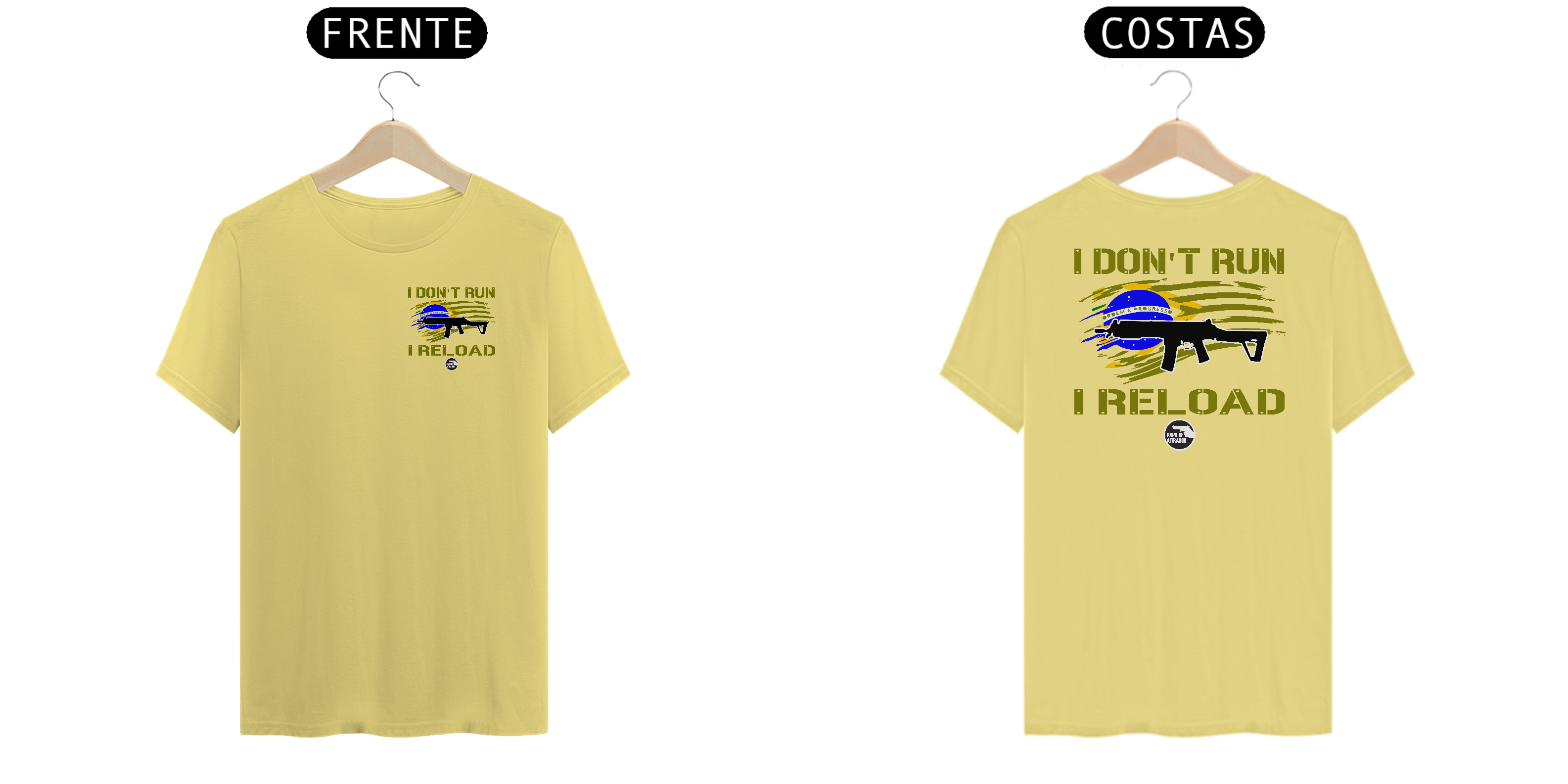 I Don't Run Papo de Atirador Estonada