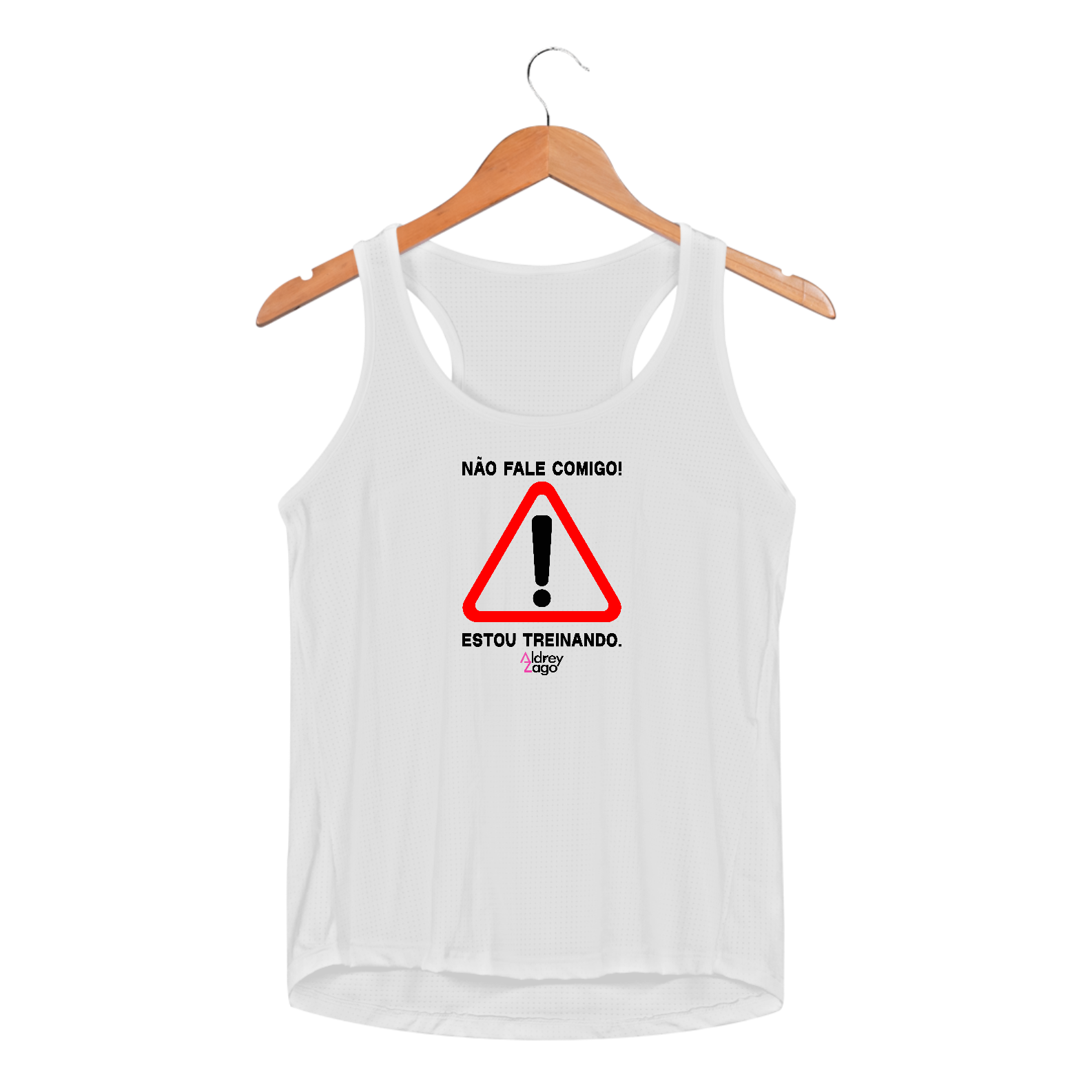 Estou Treinando Regata Dry Fit  Fem 