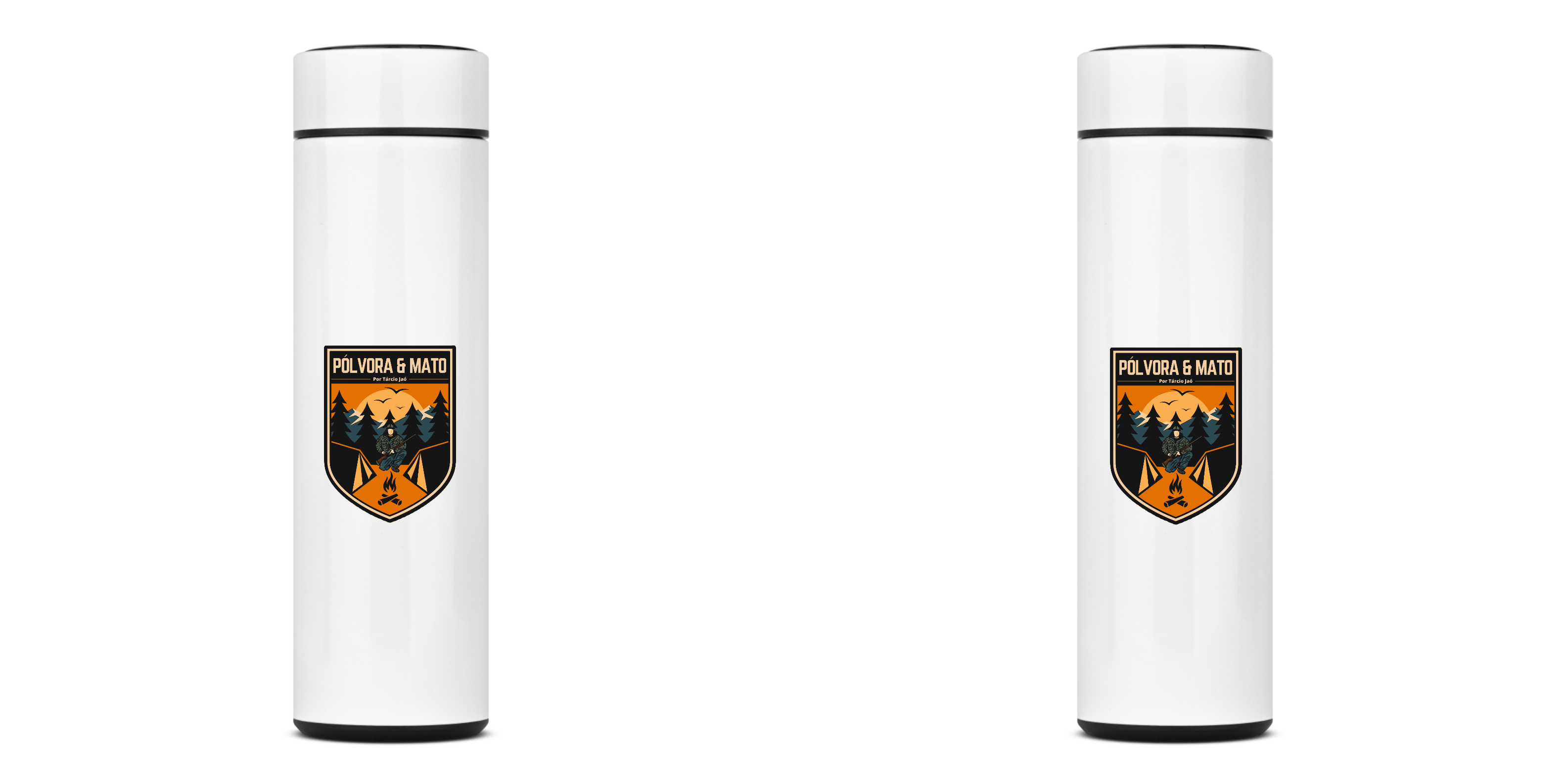 Garrafa Térmica Pólvora e Mato