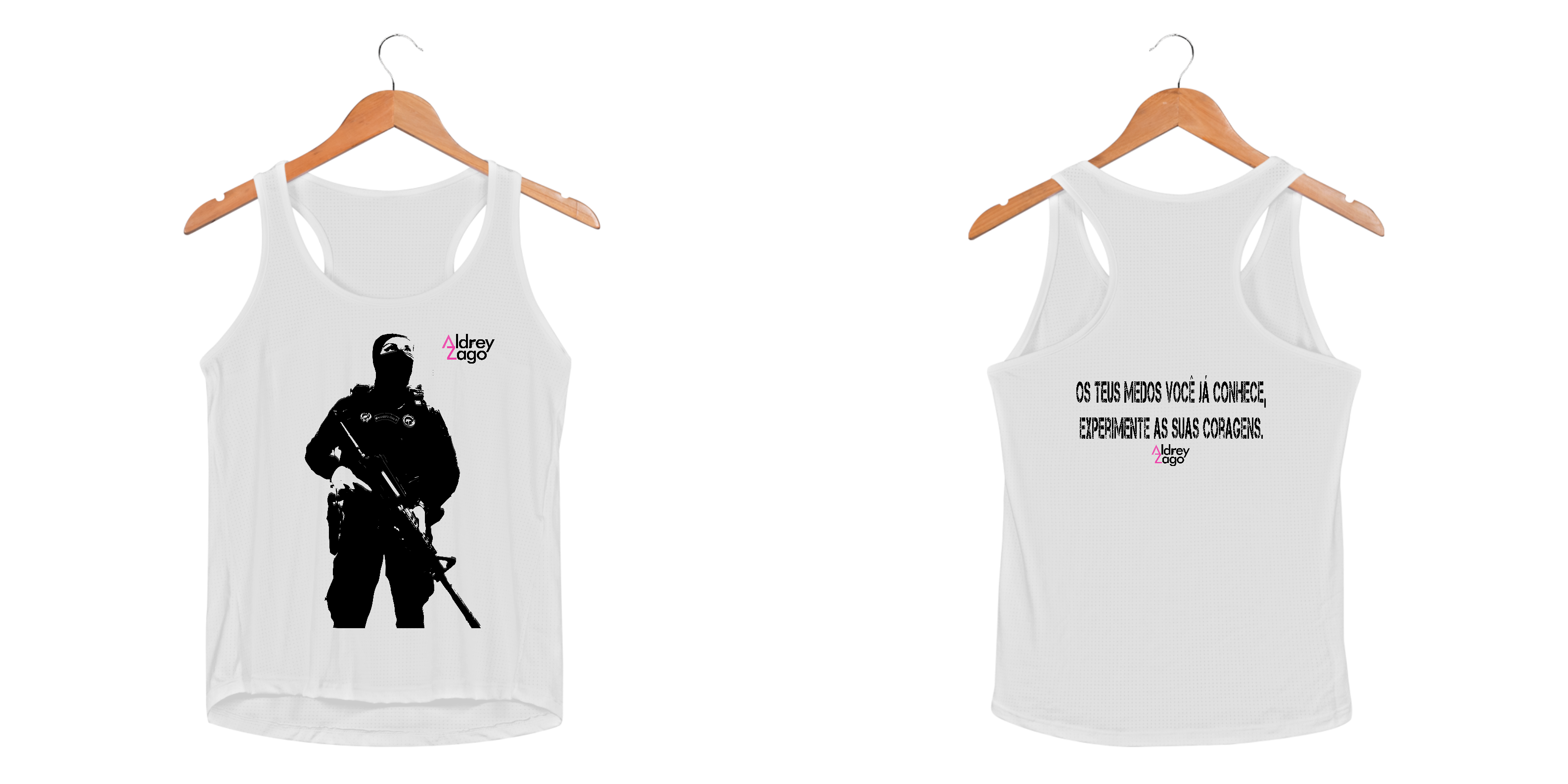 Regata Feminina Os teus medos Dry Fit