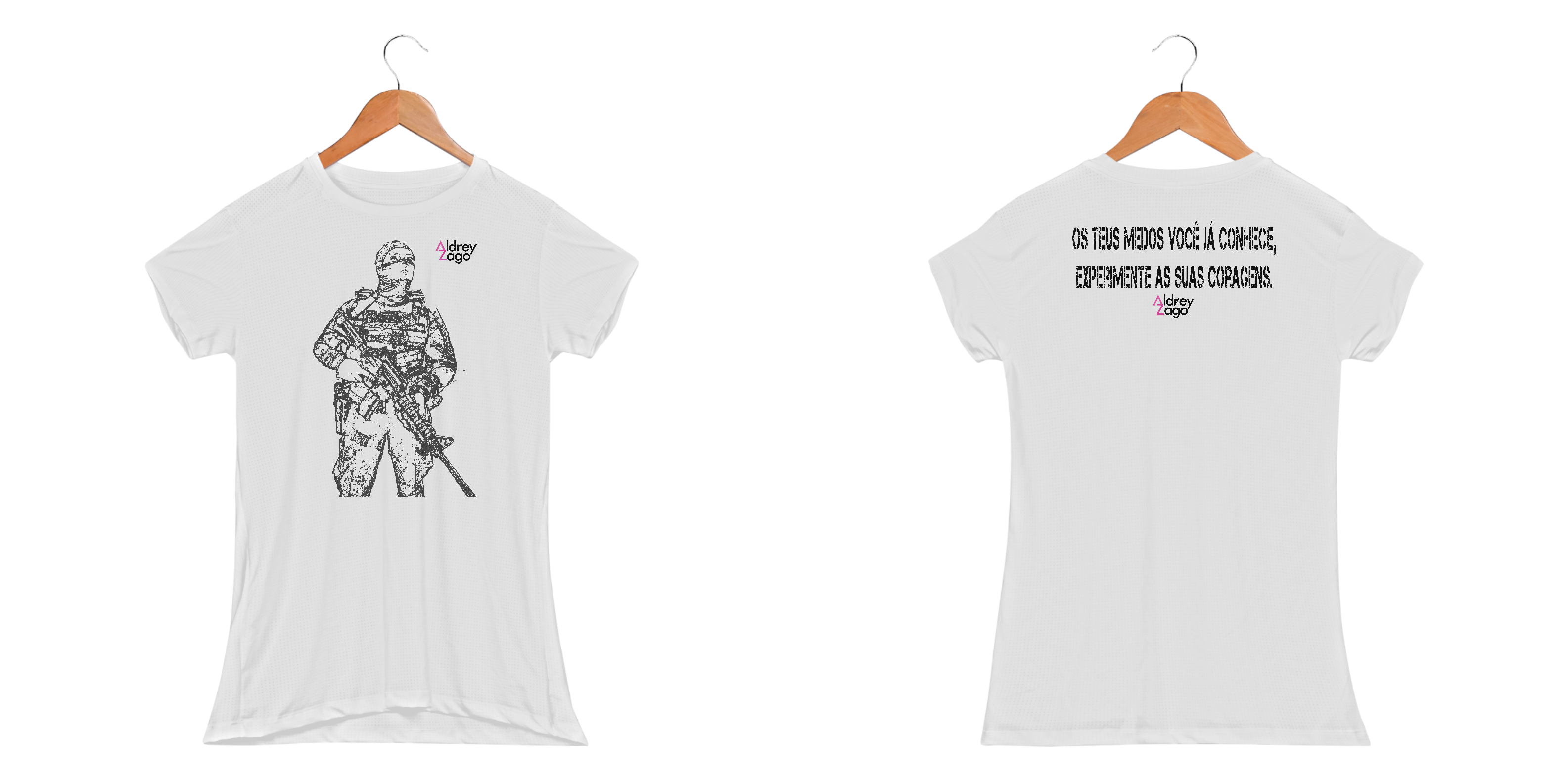 Os teus medos Dry Fit baby look