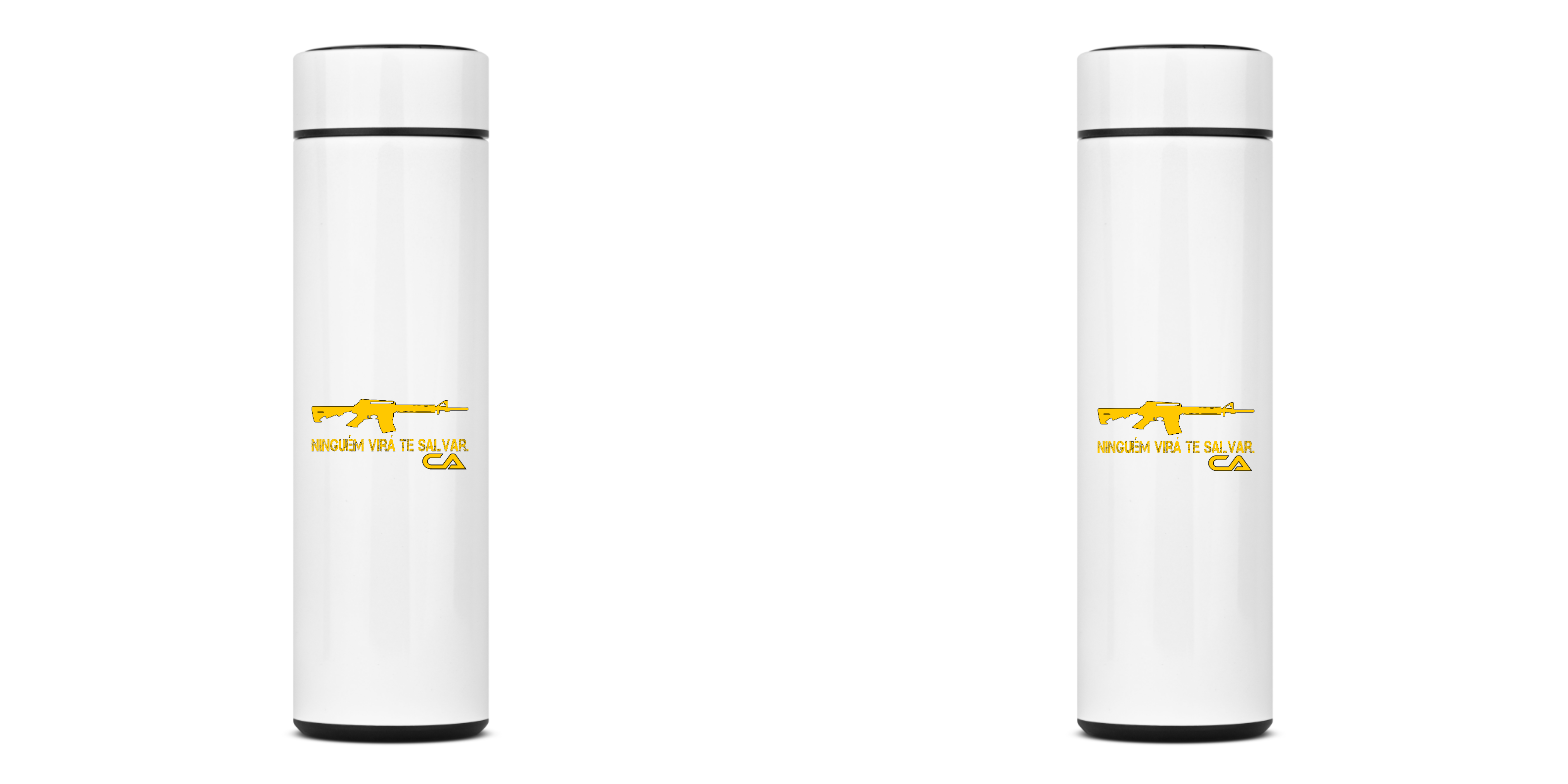 Garrafa Térmica Ninguém virá te salvar