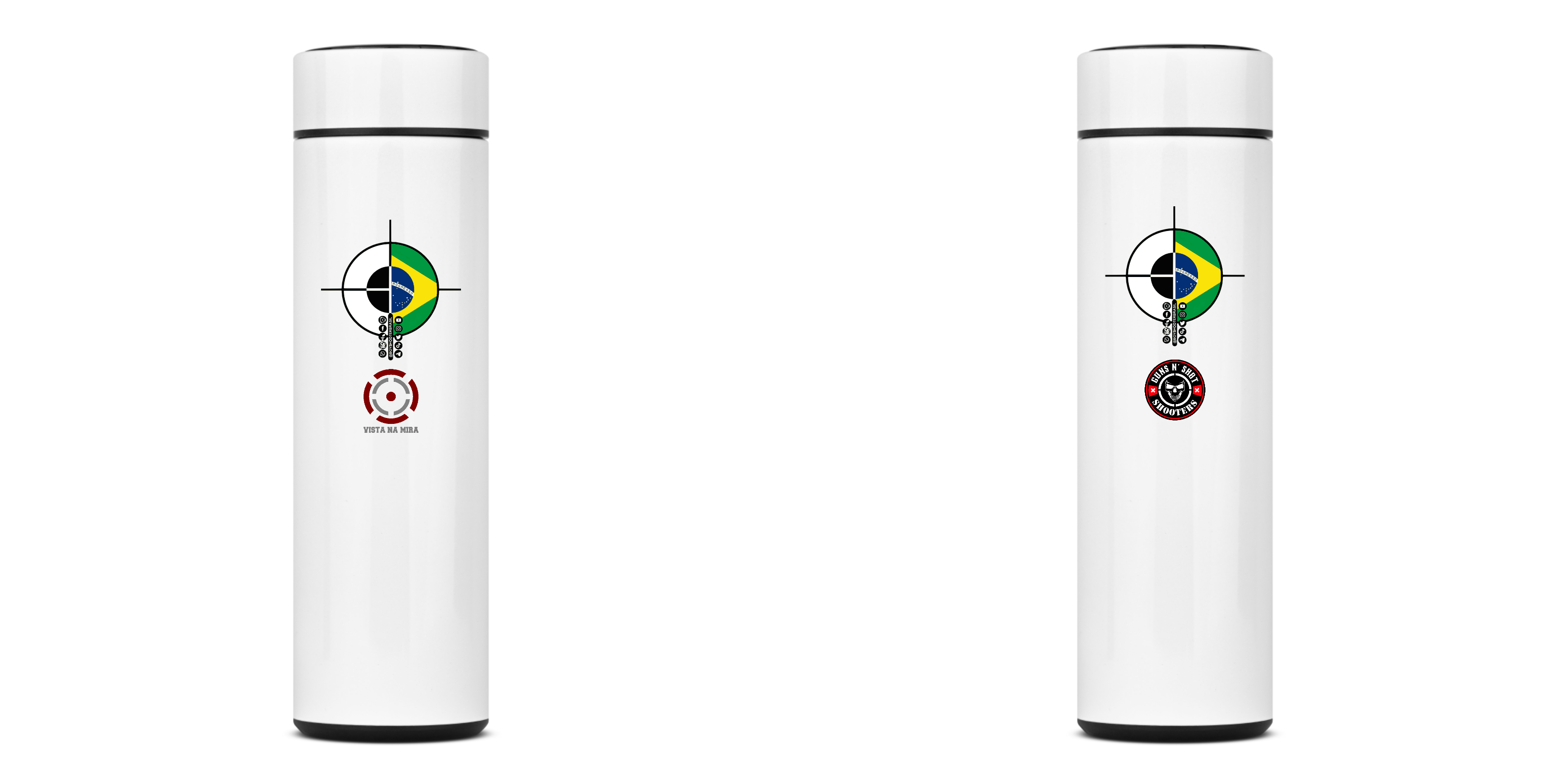 Garrafa Térmica BoyShooterBrasil Vista na MIra