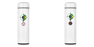 Garrafa Térmica BoyShooterBrasil Vista na MIra