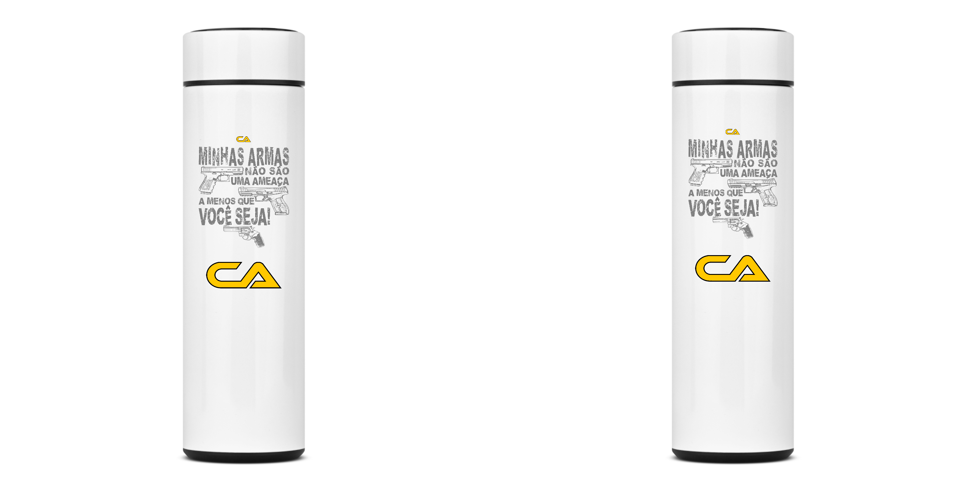 Garrafa Térmica Não São Canhoto Armamentista