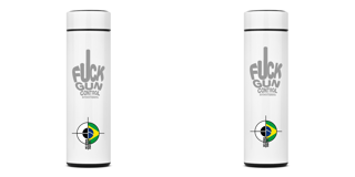 Garrafa Térmica Gun Control BoyShooterBrasil