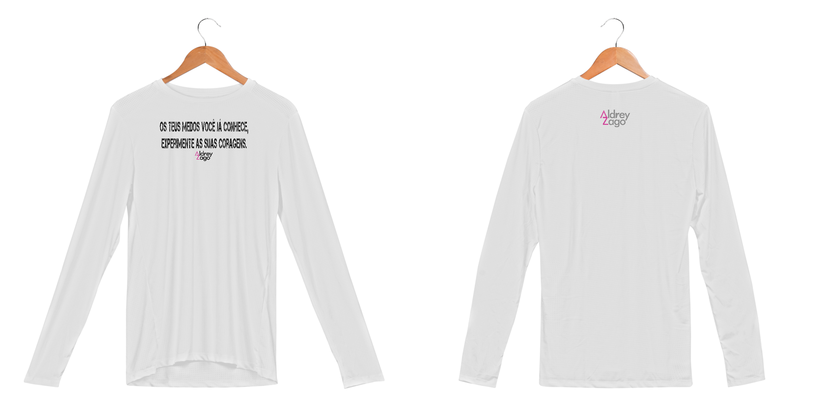 Os teus medos Dry Fit Manga Longa