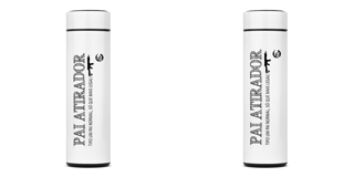 Garrafa Térmica Pai Atirador Papo de Atirador
