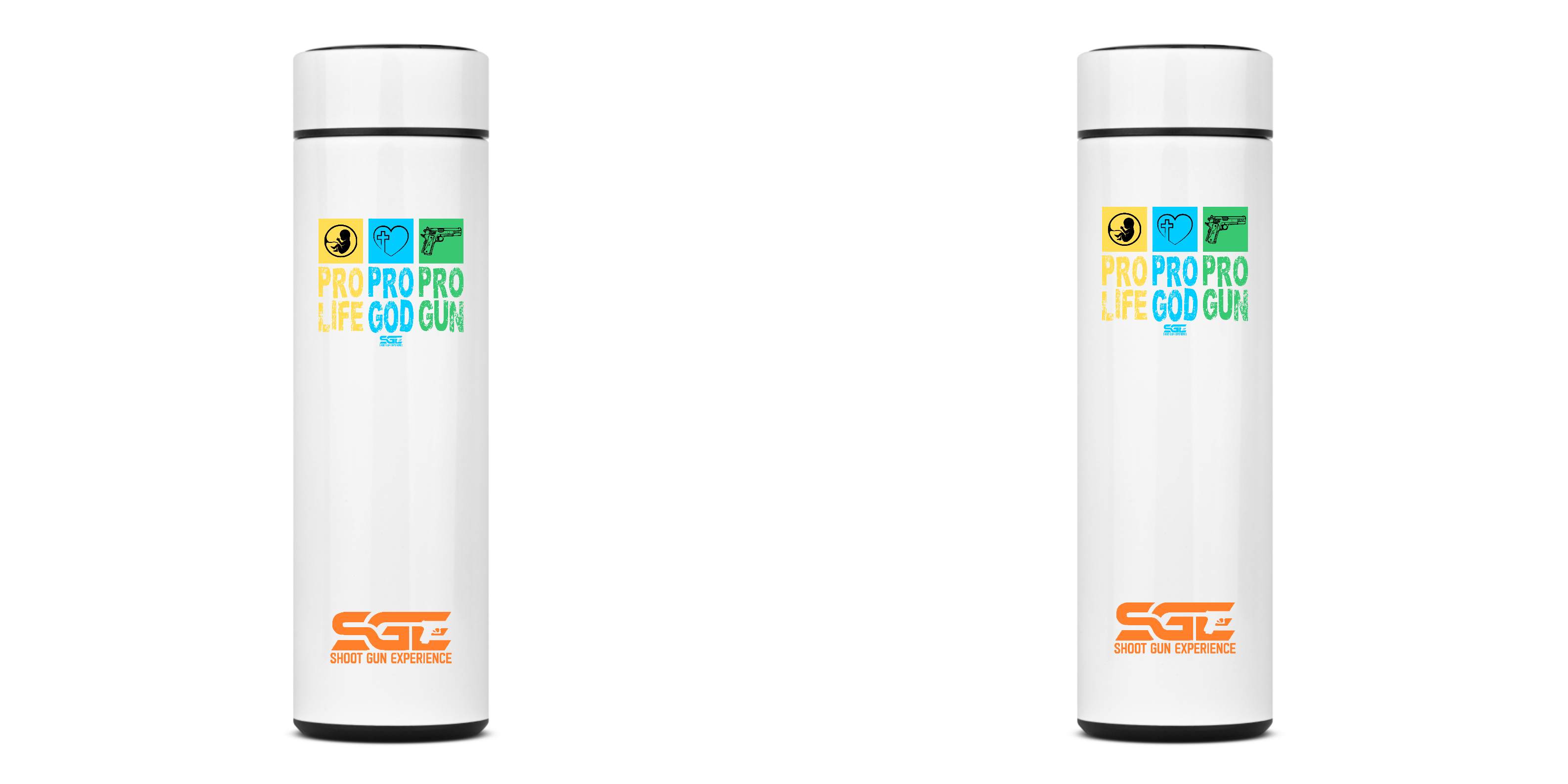 Garrafa Térmica Pro life Shoot Gun Experience