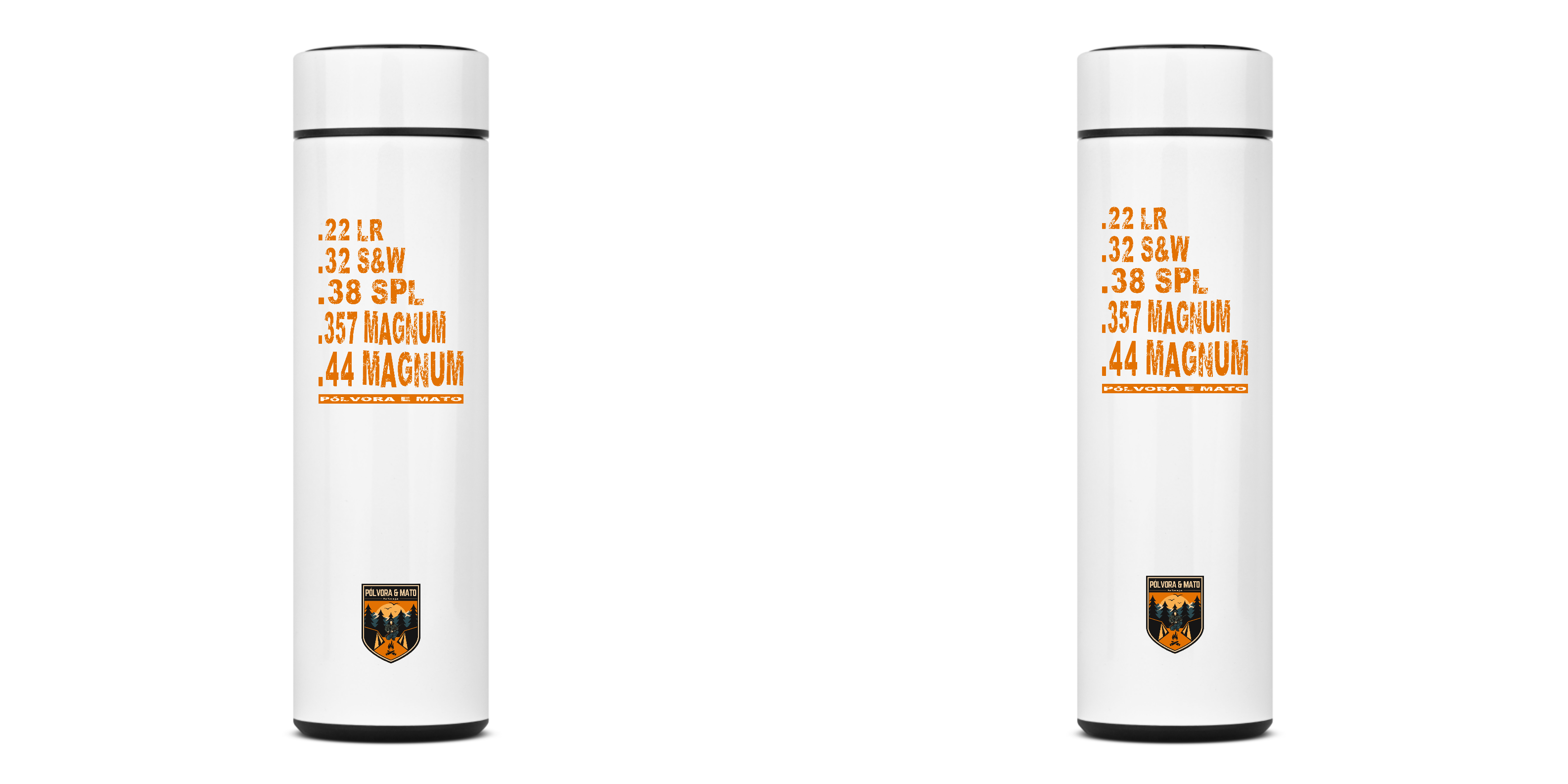 Garrafa Térmica Calibres Pólvora e Mato