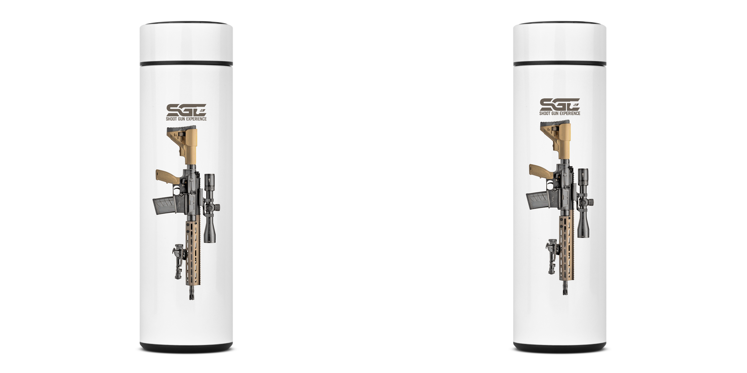 Garrafa Térmica HK A1 Shoot Gun Experience