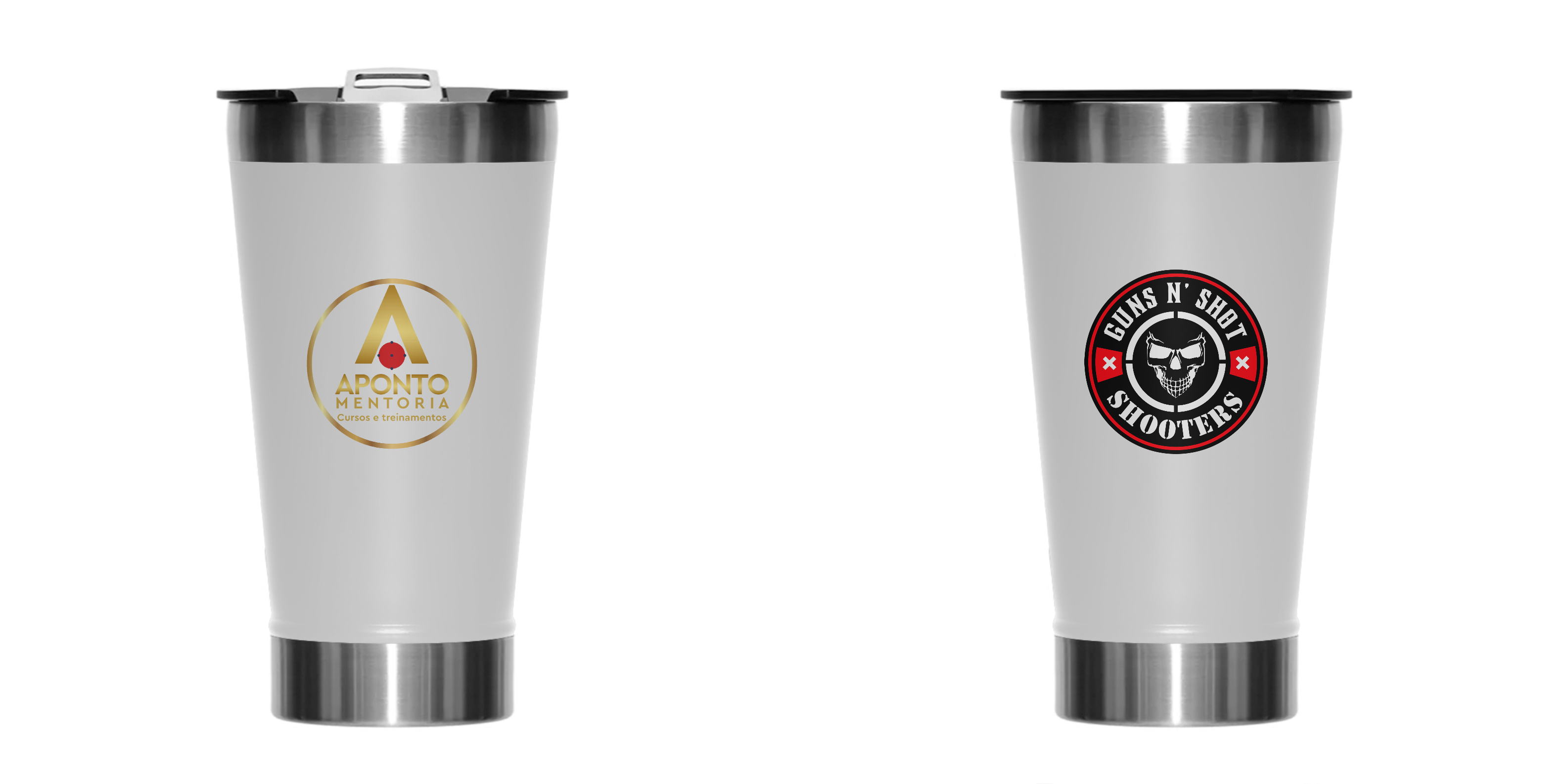 Copo Térmico Aponto Mentoria - Guns N' Shot