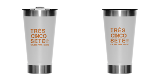 Copo Térmico 357 Cão Armado