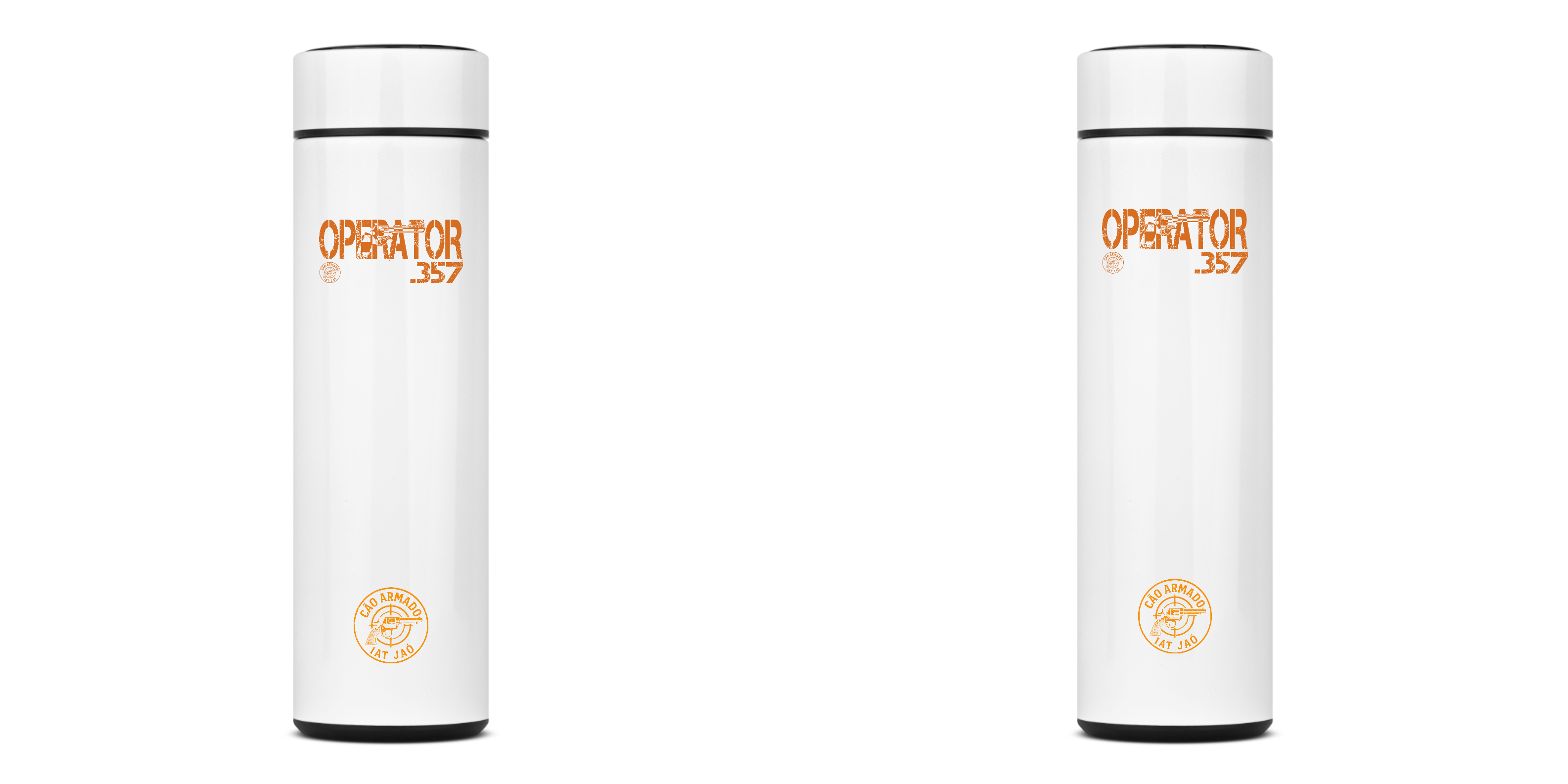 Garrafa Térmica 357 Operator Cão Armado