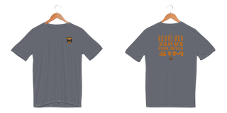 Serve Sim Dry Fit Pólvora e Mato