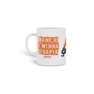 Caneca Minha Terapia Samurai Caçador 