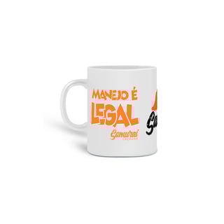 Caneca Manejo é legal Samurai Caçador