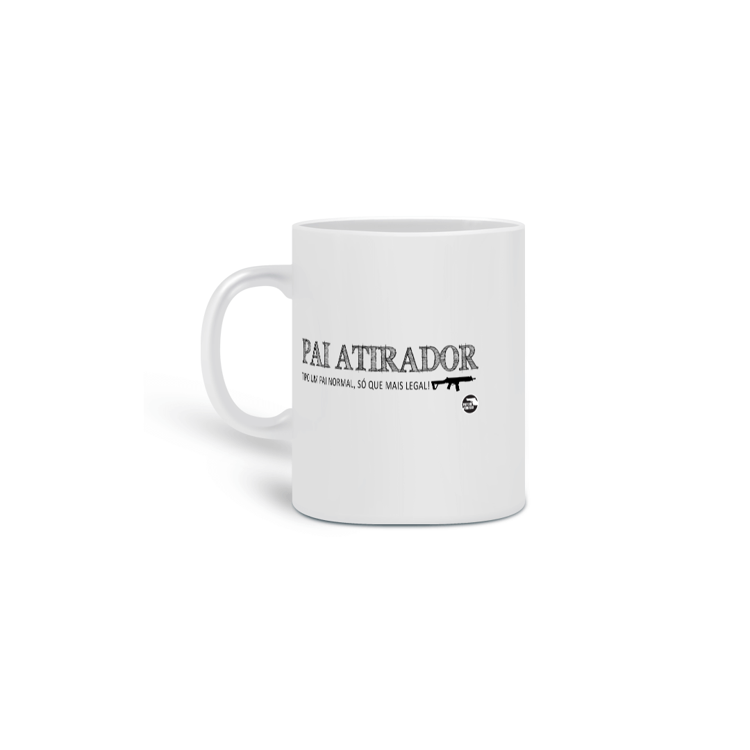 Caneca Pai Atirador Papo de Atirador