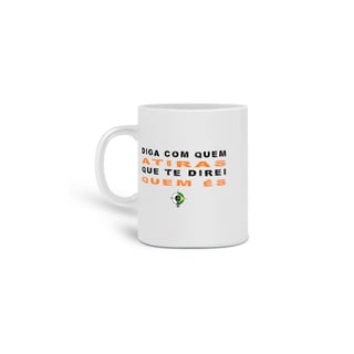 Caneca Diga com quem Atiras BoyShooterBrasil