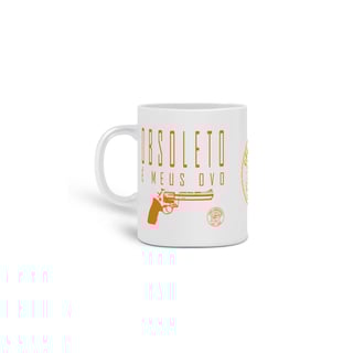 Caneca Obsoleto Cão Armado