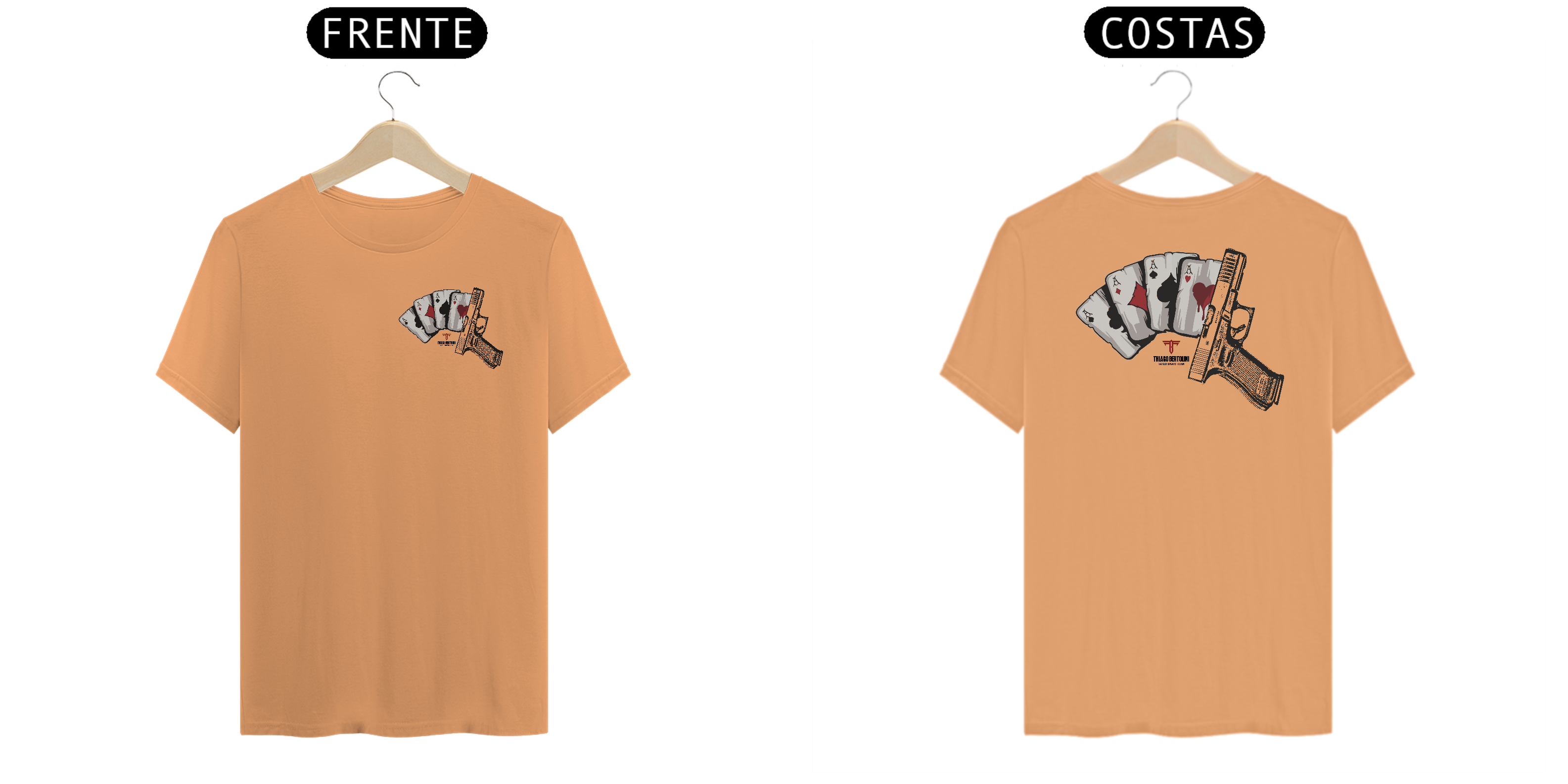 Quadra de Ases Thiago Bertolini Camiseta Estonada