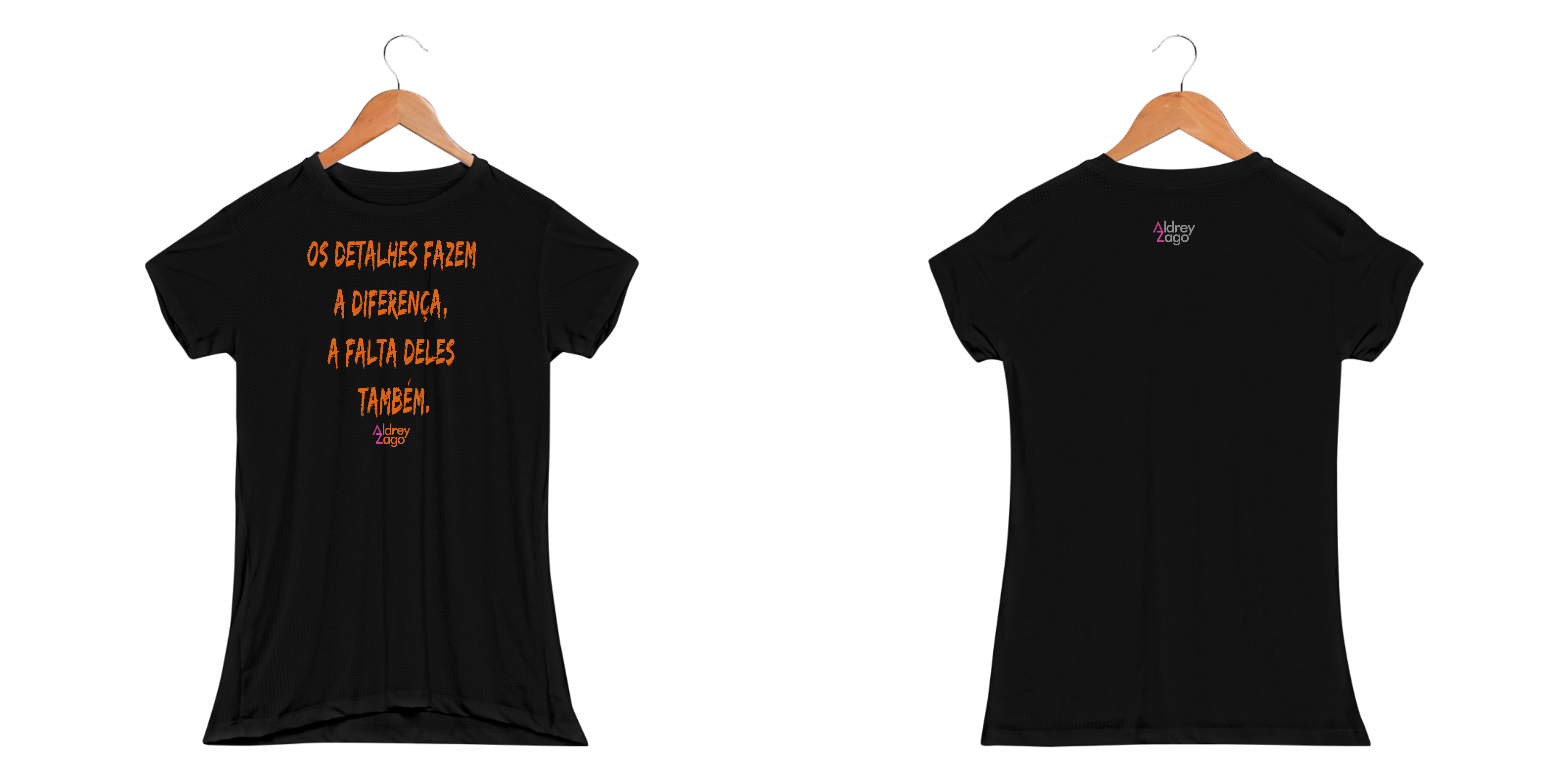 Os Detalhes Dry Fit Baby Look