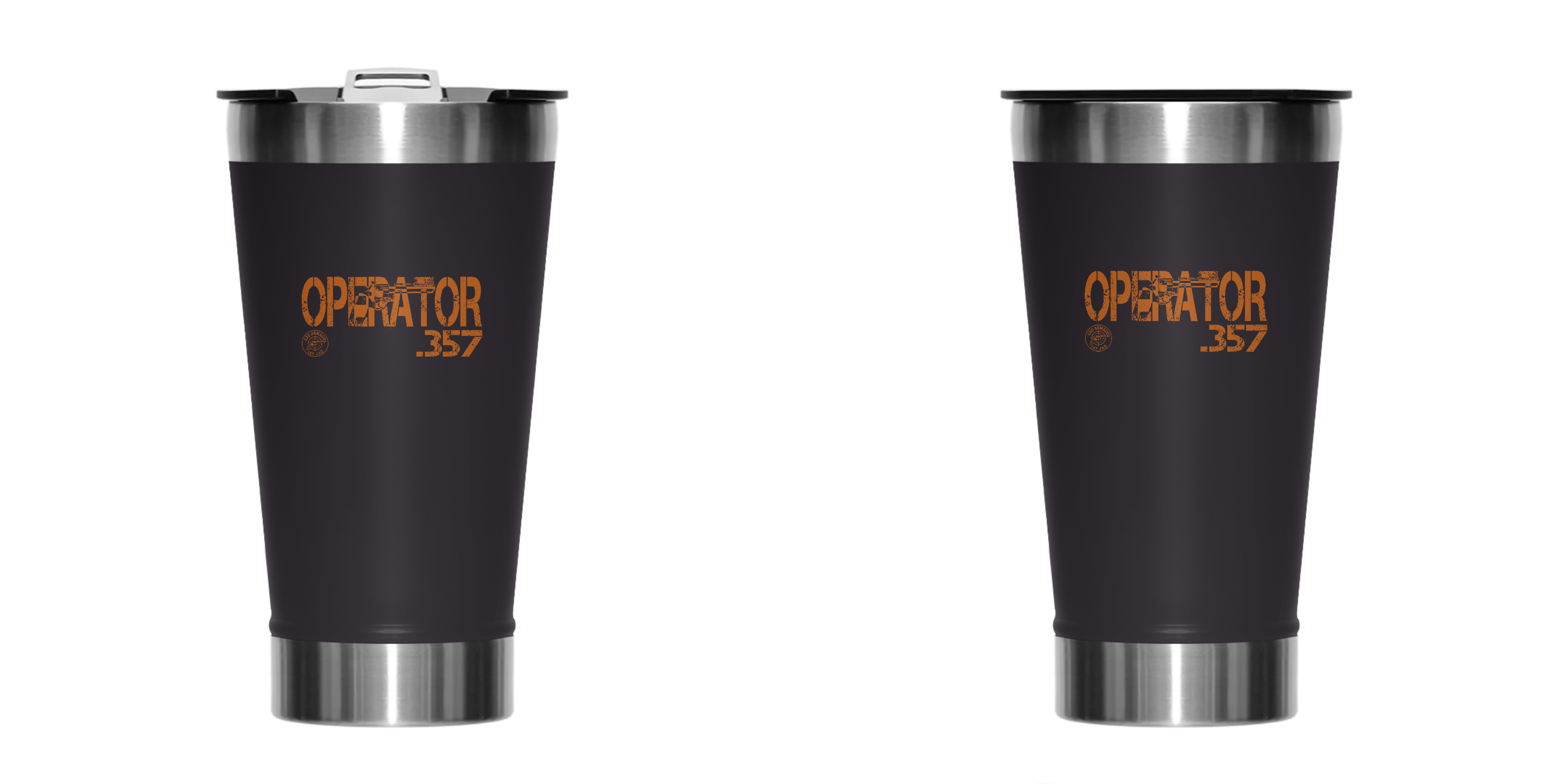 Copo Térmico 357 Operator Cão Armado