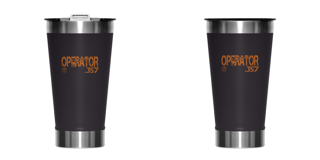 Copo Térmico 357 Operator Cão Armado