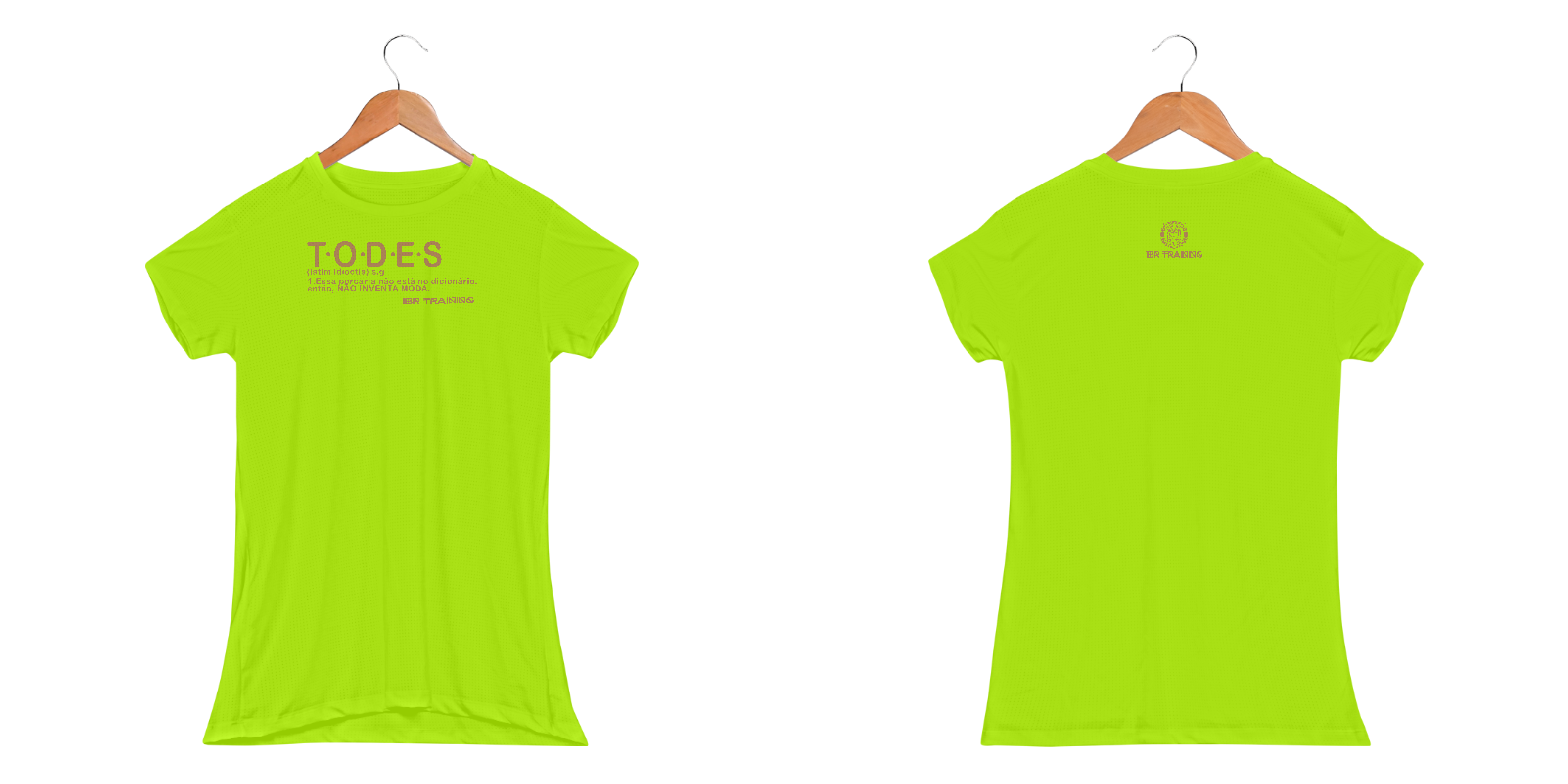 Não inventa moda Dry Fit Baby Look