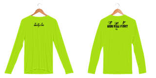 Run Hide Fight Pólvora com Blush Dry Fit manga longa