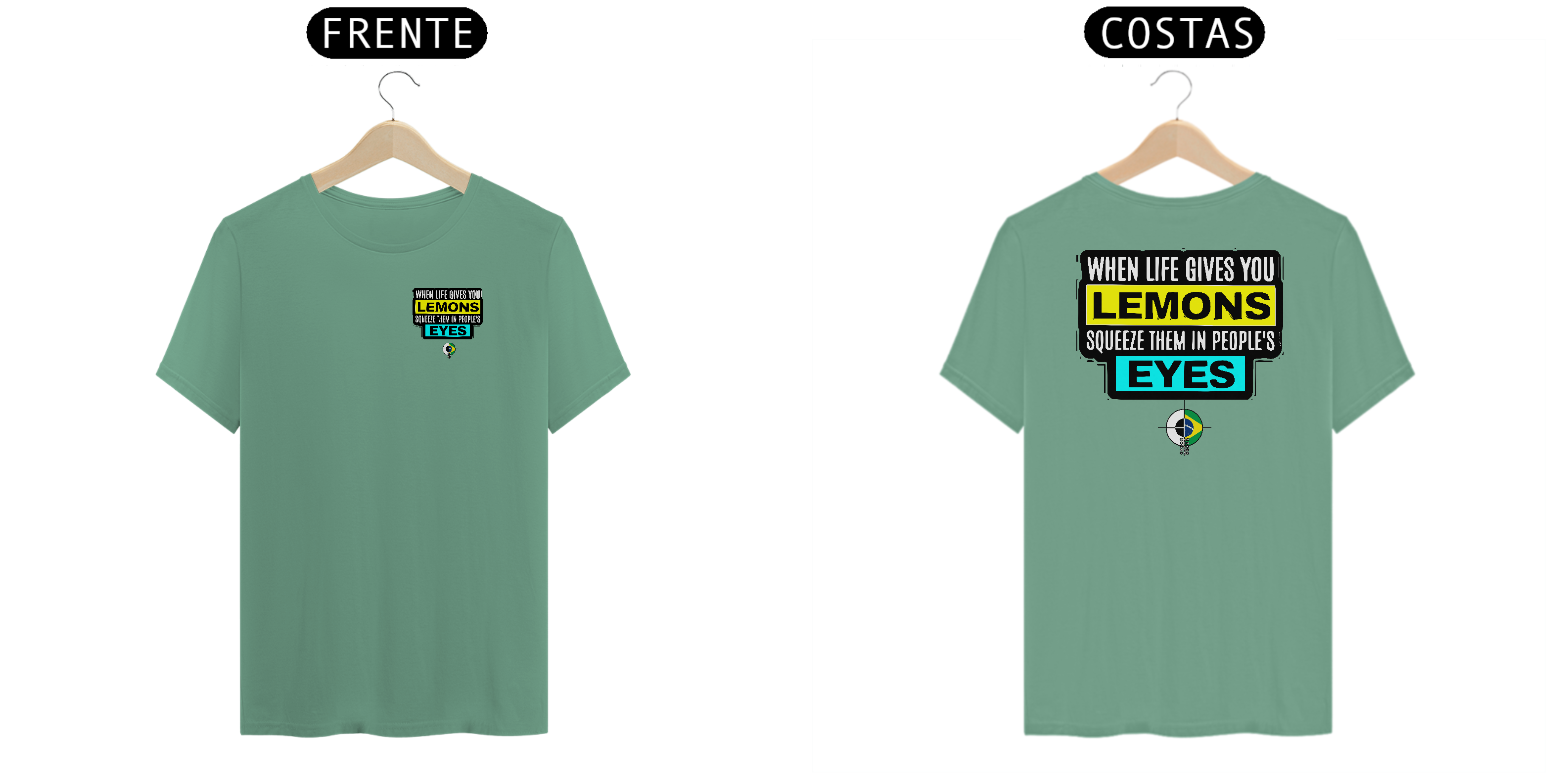 Leemons in your eyes BoyShooterBrasil Camiseta Estonada