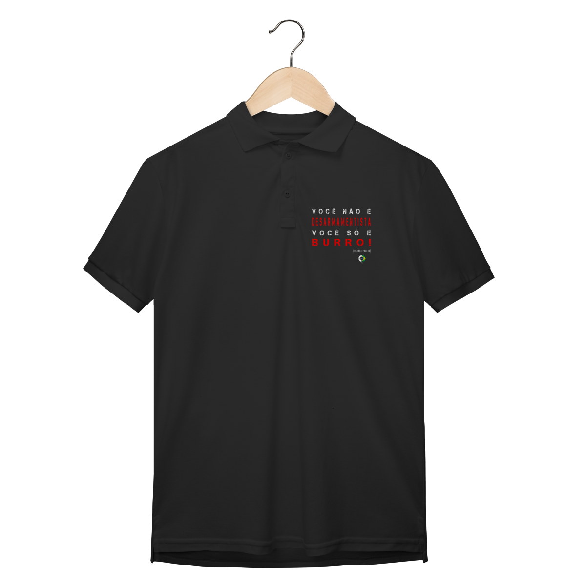 Camisa Polo Prime Burro BoyShooterBrasil