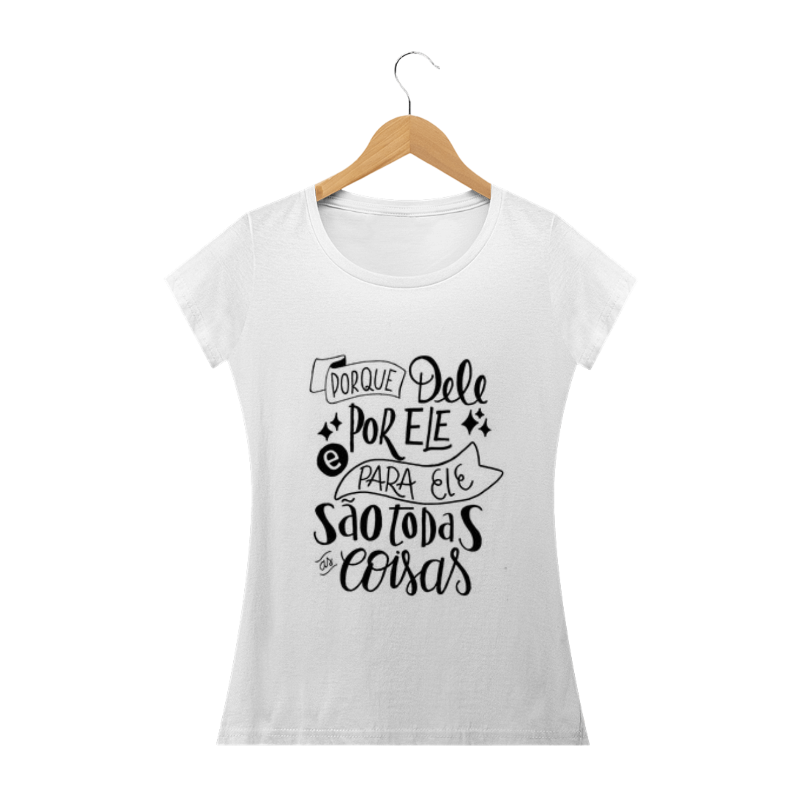 Nome do produto: Romanos 11.36 - Baby Look