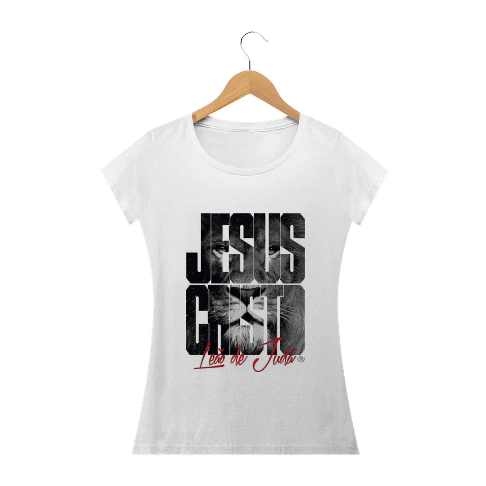 Nome do produto: Jesus Cristo Leão de Judá - Baby Look